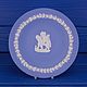 Винтаж: Винтажная коллекционная тарелка из бисквитного фарфора от Wedgwood, Тарелки винтажные, Москва,  Фото №1