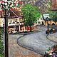  Oil painting Germany Oberammergau Bavarian village Alps. Pictures. sharaeva-elena. My Livemaster. Фото №4