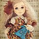 Текстильная кукла Хлоя. Куклы и пупсы. Альбина (AlbinaDolls). Ярмарка Мастеров.  Фото №6