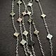 Серебряное колье с перламутром мультиколор. Колье. OM Jewelry. Интернет-магазин Ярмарка Мастеров.  Фото №2