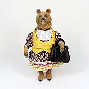 Куклы и игрушки handmade. Livemaster - original item Bear Raisa. Handmade.