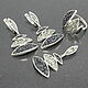 Jewelry set pyrite carborundum silver 925 DD0118, Jewelry Sets, Yerevan,  Фото №1