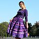 Boho-skirt 'Magic purple'. Skirts. PolMary. My Livemaster. Фото №6