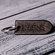 Leather Key Chain Black. Key chain. Klens. Online shopping on My Livemaster.  Фото №2