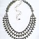 Necklace 'Lunar rain' 3 strands of LABRADORITE beads. Necklace. Dorida's Gems (Dorida-s-gems). My Livemaster. Фото №4