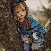 Авторская текстильная кукла Поллианна