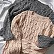 Свитер с косами. Свитеры. MY FLOWER KNITTING. Ярмарка Мастеров.  Фото №4