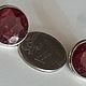 Серьги "Голубиная кровь" Уральский Рубин 5 Ct. Серьги классические. Роберт Серебро 999.. Ярмарка Мастеров.  Фото №9