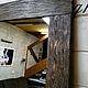Зеркало напольное рустик vabisabi. Зеркала. SLIVA wood deco. Интернет-магазин Ярмарка Мастеров.  Фото №2