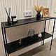 Консоль узкая MS6 на 2 полки МДФ 100*30 см. Консоли. Mishkin Store - Мебель на заказ. Ярмарка Мастеров.  Фото №4
