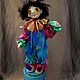 Авторская текстильная кукла Пьеро, Будуарная кукла, Москва,  Фото №1