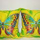 Batik decorative pillows 'Summer day', Pillow, Nizhny Novgorod,  Фото №1