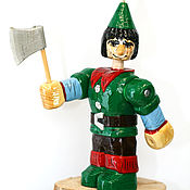Сувениры и подарки handmade. Livemaster - original item Wooden toy Urfin Jus (21cm). Handmade.