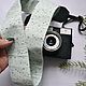 Camera belt Mint, photo accessories, gift to the photographer. Straps. Kiri Decor. Online shopping on My Livemaster.  Фото №2