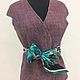 Order Vest felted ' Simple and tasteful!!!!))))'. varvara2014. Livemaster. . Vests Фото №3