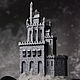 Заказать Замок Некрополис Герои Меча и Магии 3. Dark Hall Украшения, 3д-печать. Ярмарка Мастеров. . Статуэтки Фото №3