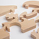 Order Wooden puzzle toy mushrooms. Spirit of tree. Livemaster. . Puzzle Фото №3