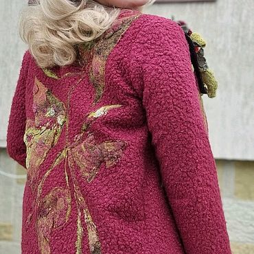 Одежда ручной работы. Ярмарка Мастеров - ручная работа Пальто "Джорджина". Handmade.