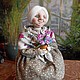 La abuela LUISA es el guardián de la casa. Stuffed Toys. ZOYA KHOLINA. Интернет-магазин Ярмарка Мастеров.  Фото №2