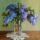Oil painting lilacs in a vase, Pictures, Vyshny Volochyok,  Фото №1