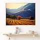 OIL PAINTING MOUNTAIN LANDSCAPE PAINTING, Pictures, Samara,  Фото №1