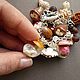 Браслет Грибы для Бабки Ёжки - lampwork, серебро 925 пробы. Браслет из бусин. Ирина По. Ярмарка Мастеров.  Фото №4