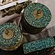 Винтаж: Винтаж: Набор винтажных латунных ваз. Кухонная утварь винтажная. Старая Англия. Ярмарка Мастеров.  Фото №4
