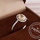 Заказать Помолвочное кольцо с желтым бриллиантом 1,5 карата. FROLOF JEWELRY. Ярмарка Мастеров. . Кольцо помолвочное Фото №3
