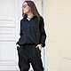 Блейзер Black Fog. Кофты. ROKHAS (ALINA). Ярмарка Мастеров.  Фото №4