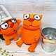 This will definitely help? Soft toys red cats Vasya Lozhkina. Stuffed Toys. Dingus! Funny cats and other toys. My Livemaster. Фото №5