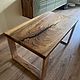 Журнальный столик из массива дерева. Столы. WOOD.MUHOMOR. Ярмарка Мастеров.  Фото №5