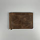 Order Money clip Banknote holder made of genuine leather. KullikovCraft. Livemaster. . Clamps Фото №3