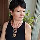 Р! Кулон "Кружева"  агат, халцедон, медь. Кулон. Svetlana Revina. Ярмарка Мастеров.  Фото №6
