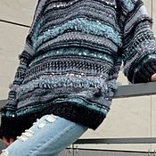 Одежда handmade. Livemaster - original item Jerseys: Knitted oversize sweater for women. Handmade.