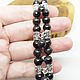 A bracelet made of nuummite Locke. Bead bracelet. Selberiya shop. My Livemaster. Фото №6