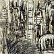 Original  unique abstract black and white painting City requiem. Pictures. Art Gallery by Natlya Zhdanova. My Livemaster. Фото №4