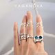 Ring "Owl" (silver, enamel). Rings. VAGANOVA jewelry. Online shopping on My Livemaster.  Фото №2