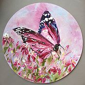 Картины и панно handmade. Livemaster - original item Oil painting Butterfly. Handmade.