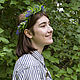 Order 'Provence' wreath. Novozhilova Hats. Livemaster. . Tiaras Фото №3