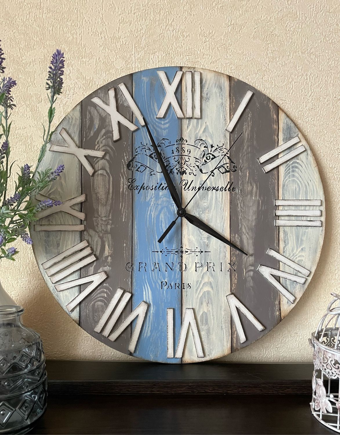 Часы настенные классические, часы настенные большие, часы каминные в интернет-магазине Ярмарка Мастеров по цене 4850 ₽ – Q7TD8RU