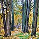 Заказать Акварель Старые липы. Маришкины картинки. Ярмарка Мастеров. . Картины Фото №3