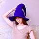 Hat for fairies. Subculture hats. STUDIO-FELT Katerina Alekseeva. Online shopping on My Livemaster.  Фото №2