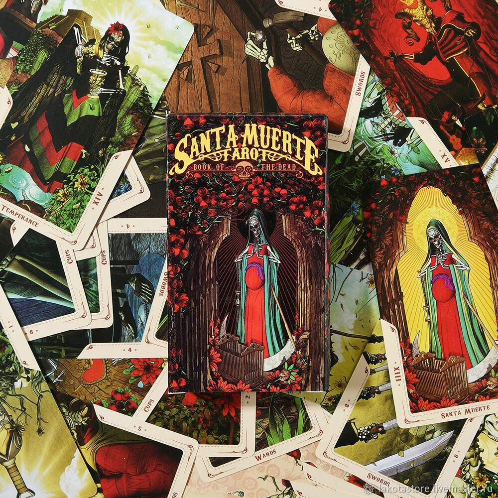 Таро Санта Муэрте (Santa Muerte Tarot) купить в интернет-магазине ...
