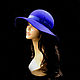 Floppy 'Royal blue', Hats1, Moscow,  Фото №1