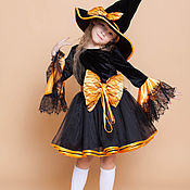 Одежда детская handmade. Livemaster - original item Costume Witch. Handmade.