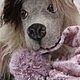 el perro. El perro sala de lana. Felted Toy. benandlu. Интернет-магазин Ярмарка Мастеров.  Фото №2
