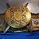 Заказать Винтаж: Герб.Щит.Меч.Англия.Латунь.Чеканка.Декор. Decor-vintage-brass. Ярмарка Мастеров. . Статуэтки винтажные Фото №3