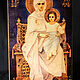 Order Wooden icon 'The Mother of God on the throne'. ikon-art. Livemaster. . Icons Фото №3