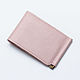 Women's wallet genuine leather with clip. Clamps. Leather Collection. Online shopping on My Livemaster.  Фото №2