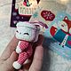 Подарок, подарочек, новогодний сюрприз. Амигуруми куклы и игрушки. Vivika12. Интернет-магазин Ярмарка Мастеров.  Фото №2